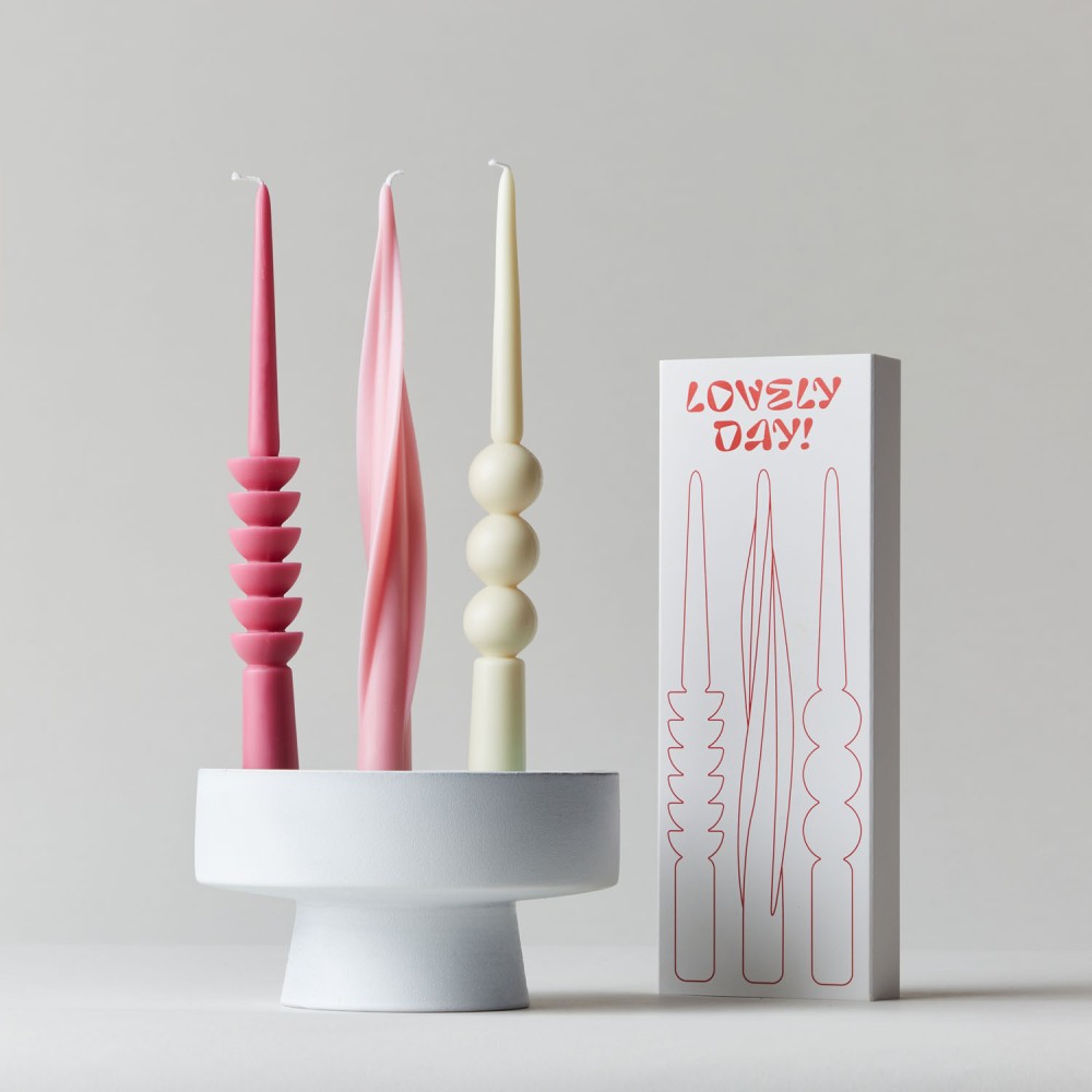 Набор из 3-х свечей №04