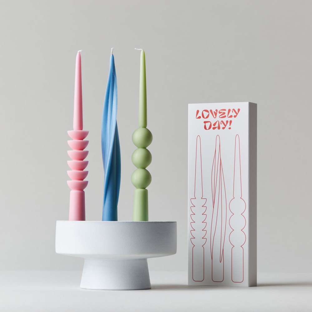 Набор из 3-х свечей №01