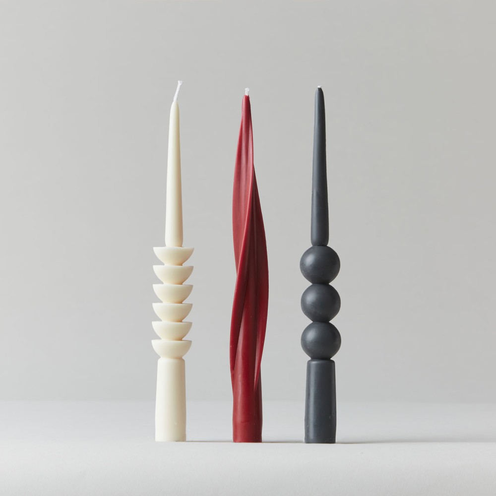 Набор из 3-х свечей №02