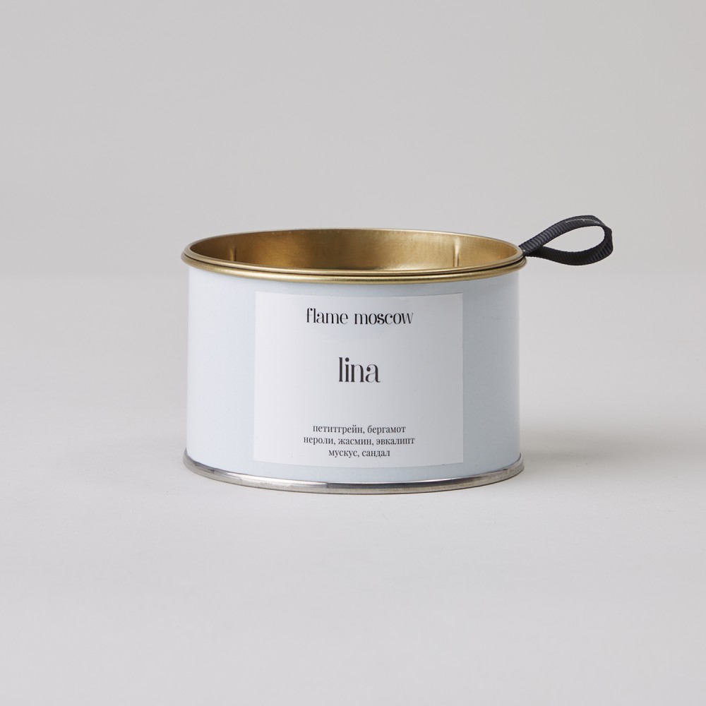 Свеча FLAME в металле Lina Свеча FLAME в металле Lina