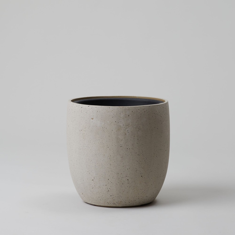 Кашпо Округлый конус d23 Белый песок Кашпо Округлый конус d23 Белый песок