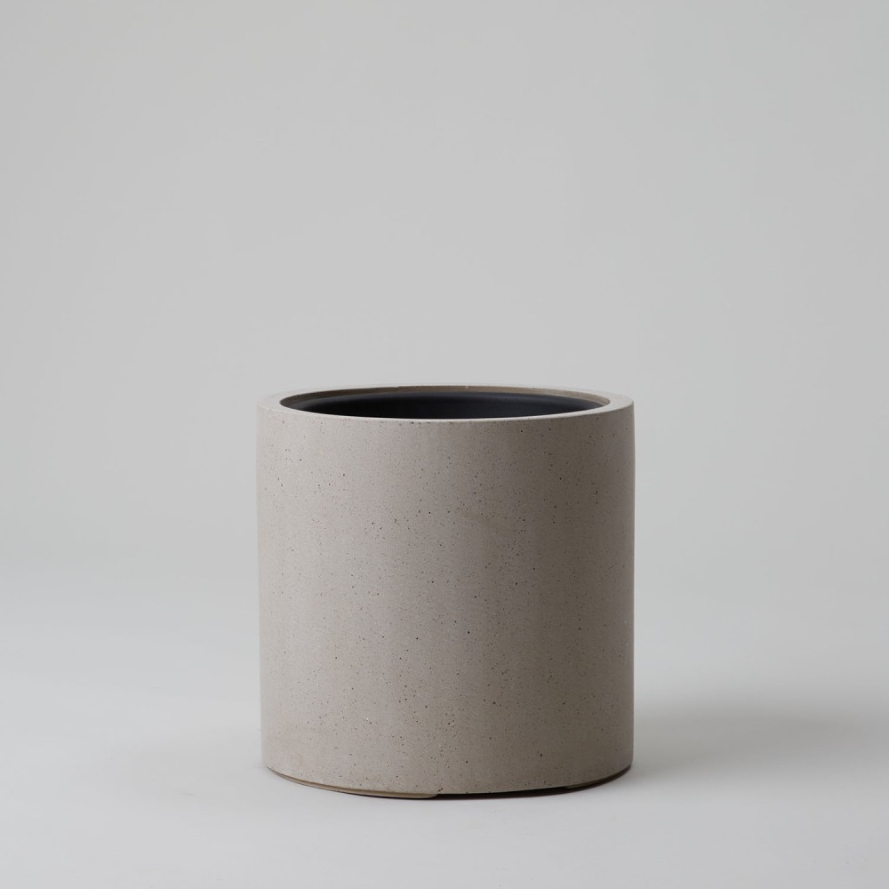 Кашпо Цилиндр Белый песок d23 Кашпо Цилиндр Белый песок d23