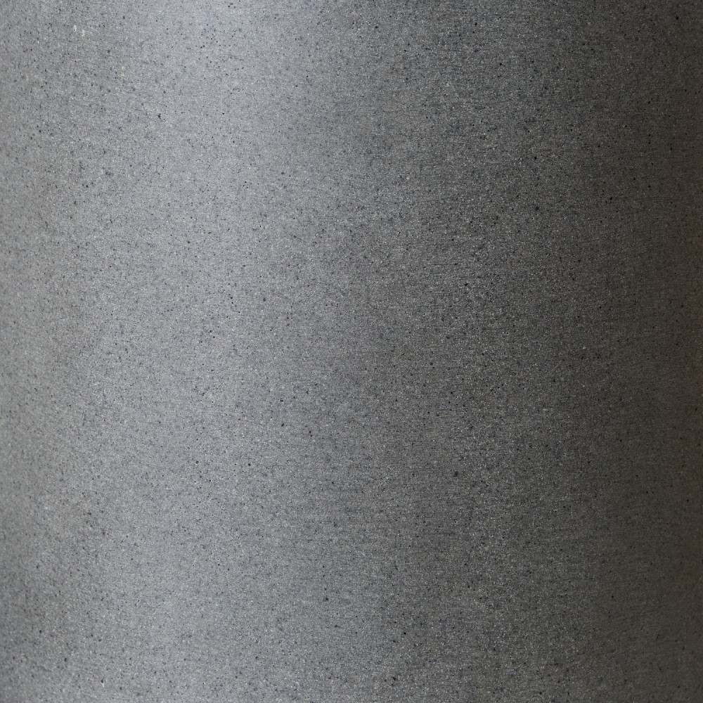 Кашпо Высокий конус Темно-серый бетон d23 Кашпо Высокий конус Темно-серый бетон d23