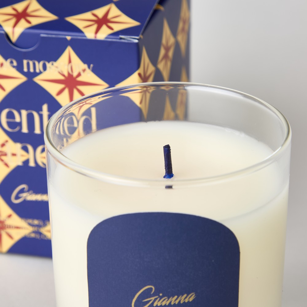 Свеча FLAME в стекле Gianna