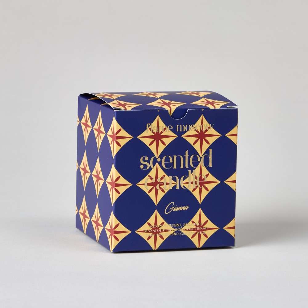 Свеча FLAME в стекле Gianna