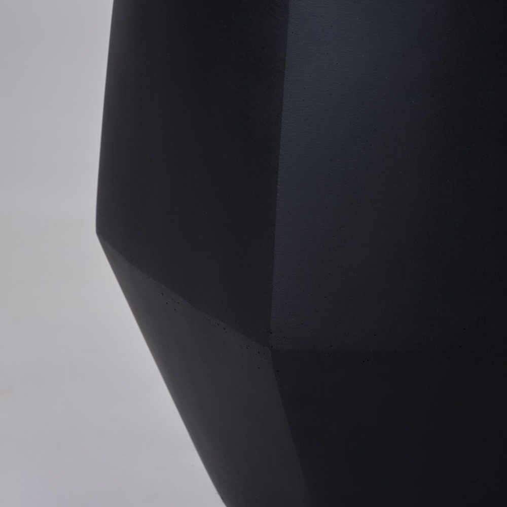 Кашпо Многогранник Антрацит d23 Кашпо Многогранник Антрацит d23