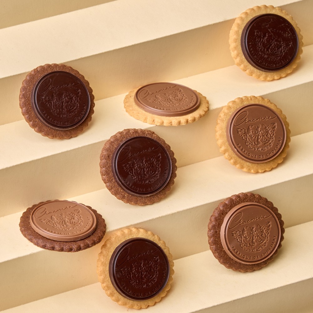 Шоколадно-миндальное печенье 